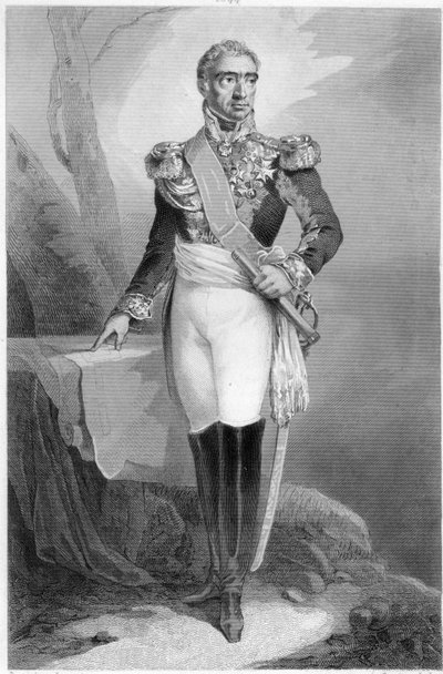 Auguste Frederic Louis Viesse de Marmont (1774-1852), Herzog von Ragusa und Marschall von Frankreich von French School